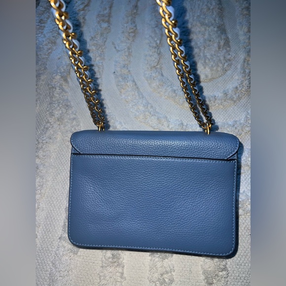 Tory Burch Britten Blue Bag - Picture 7 of 7